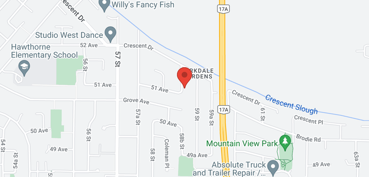 map of 5872 51 AVENUE